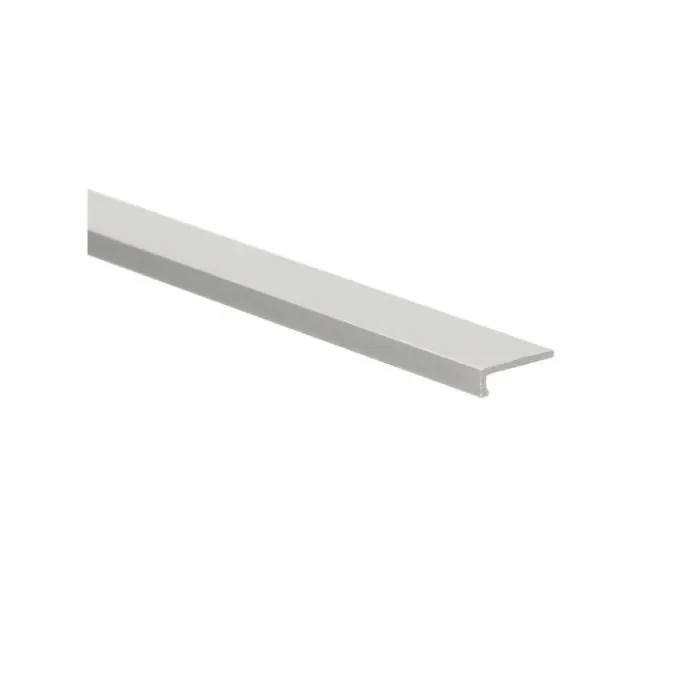 Hoeklijnprofiel zelfklevend 4mm Zilver 250cm - 69515 Alleen Vandaag