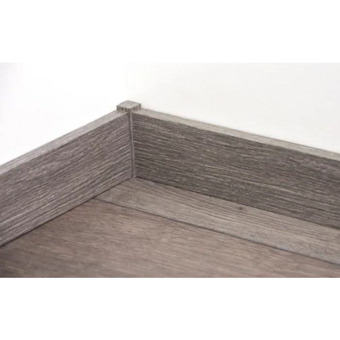 Rechte MDF blokplint 14x70mm met decorfolie 244cm Direct Verzonden
