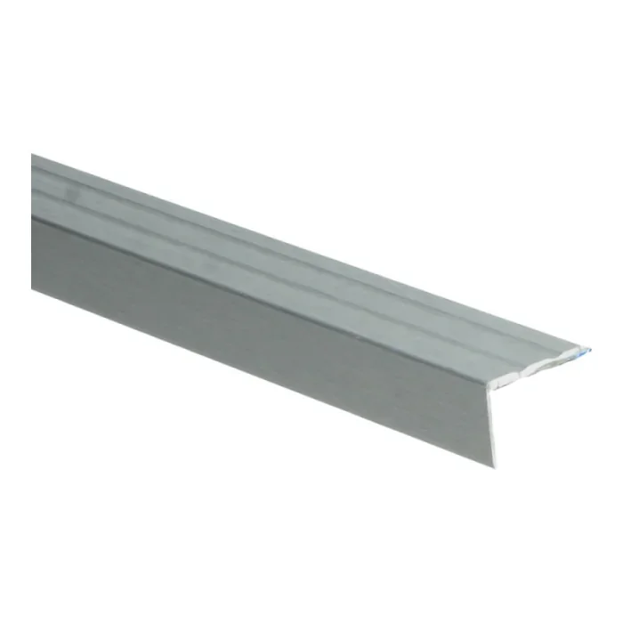 Hoeklijnprofiel zelfklevend 17mm Zilver geborsteld 300cm - 69358 Bestseller