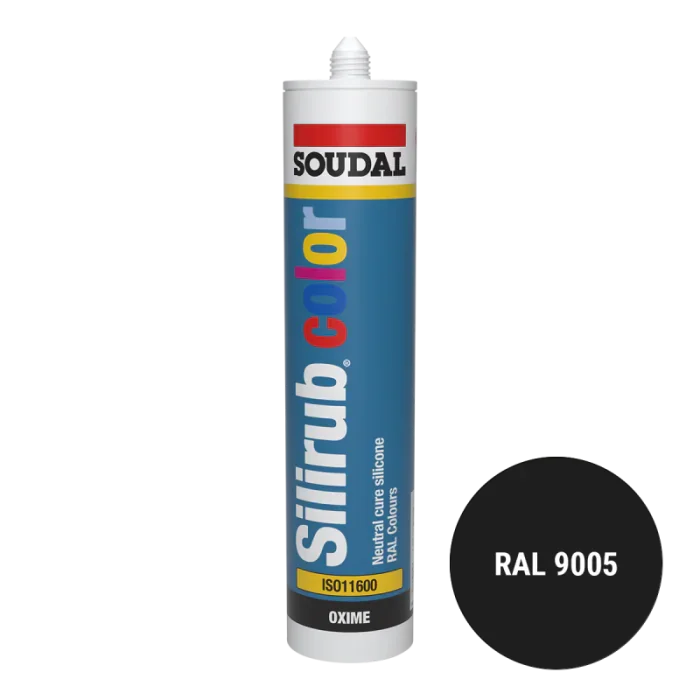 Siliconenkit 300ml Diepzwart RAL9005 - 84037 Korting