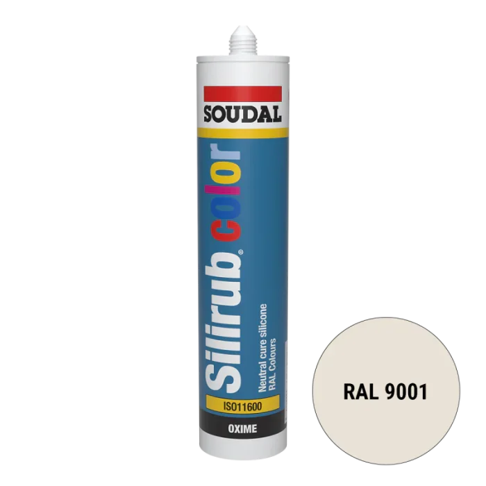 Beperkt Aanbod Siliconenkit 300ml Creme Wit RAL9001 - 84038