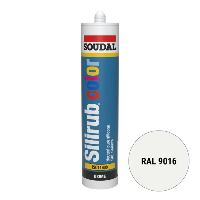 Korting Siliconenkit 300ml Verkeerswit RAL9016 - 84040