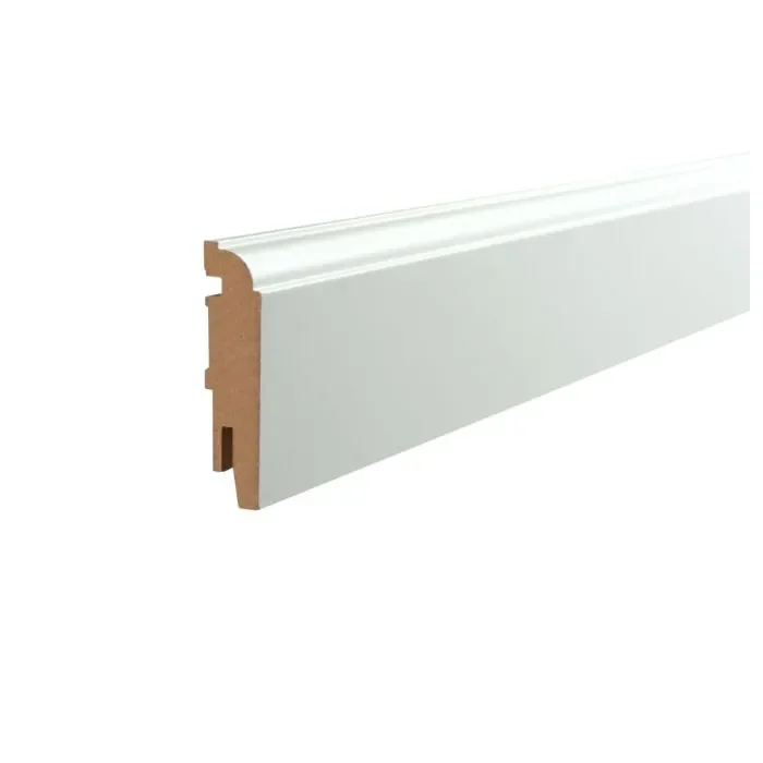 Vochtwerende folie Clip plint Kraal De Luxe 18x75mm Wit - 0108100 Bestel Nu