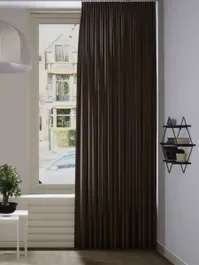 Uitverkoop Gordijn Celeb velours taupe 10010992