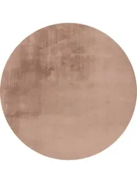 Vloerkleed Plush rond beige 10013098 Laatste Versie