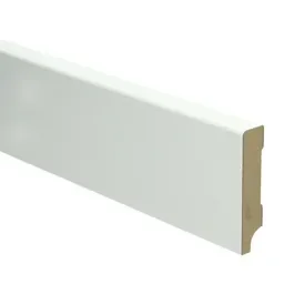 Weekendaanbieding Hoge plint Modern wit 6278