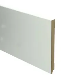 Hoge plint Modern wit 6285 Nieuw