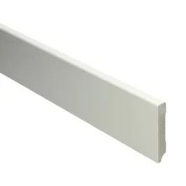 Goedkoop Hoge plint Modern crèmewit 10007689
