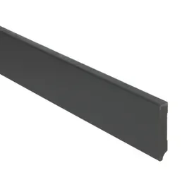 Uitverkoop Hoge plint Modern zwart 10007694