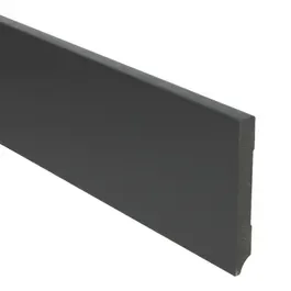 Actieprijs Hoge plint Modern zwart 10007699