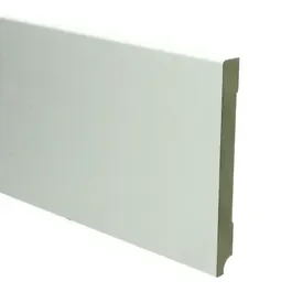 Gereduceerde Prijs Hoge plint Modern wit 6284