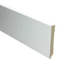 Aanbieding Hoge plint Modern verkeerswit 10007705