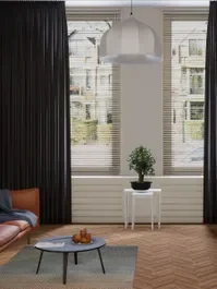 Gordijn Closed donkertaupe dim-out 14698 Hete Deal