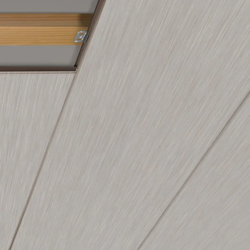 HDM Avanti Aqua Allure Zilvergrijs - wand en plafond - 1300x202x10 mm Weekendaanbieding