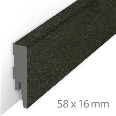 Beperkt Aanbod AQUA-STEP Waterproofplint Topline Norwich - zwart - 240 cm