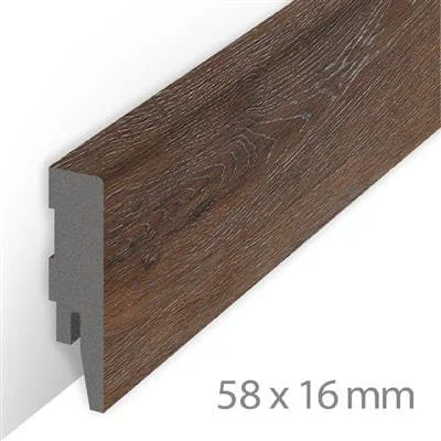 AQUA-STEP Waterproofplint Topline Oxford - bruin - 240 cm Tijdelijk Beschikbaar