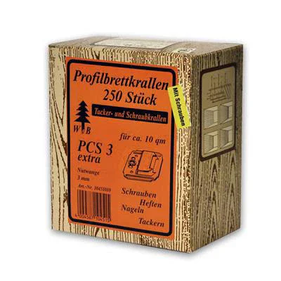 Weekendaanbieding HDM Clips PCS 3 - 8/12mm - 250 stuks + schroeven