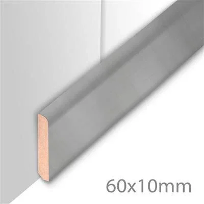 Actieprijs HDM Plint Vision Dark - lijstwerk - grijs - 260 cm