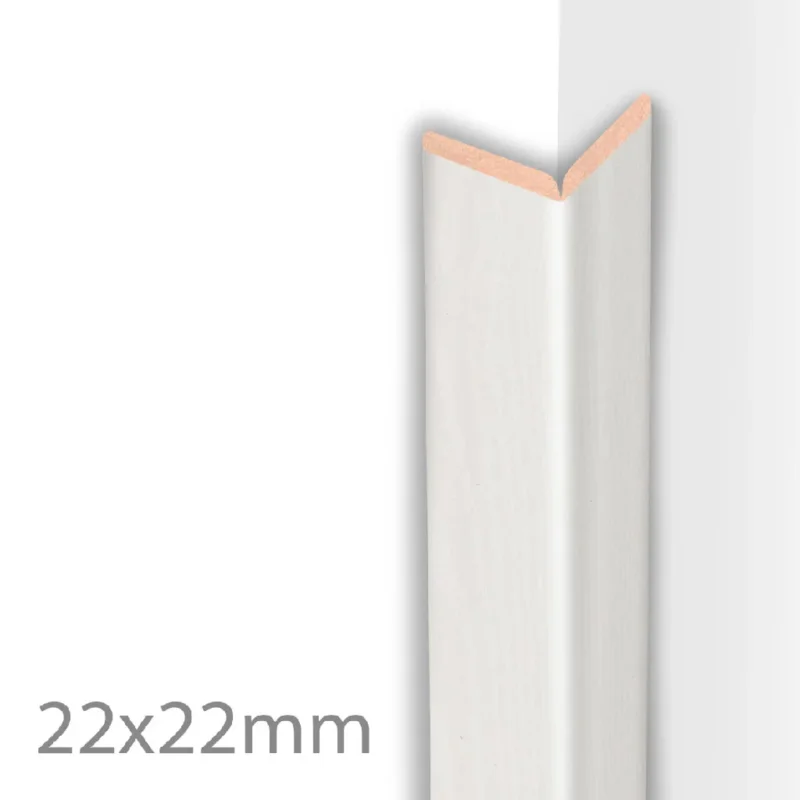 Superprijs HDM Kniklijst Hoogglans Wit - lijstwerk - 260 cm