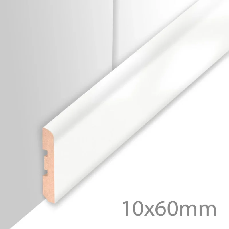 Aanbieding HDM Plint Superwit Glans - lijstwerk - 260 cm