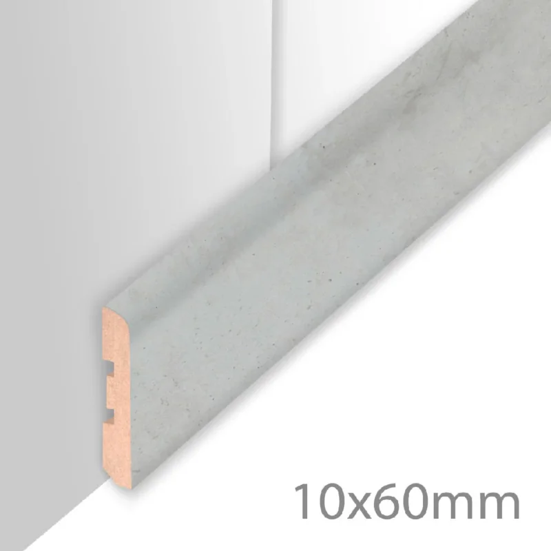 HDM Plint Beton Licht - lijstwerk - 260 cm Favoriet