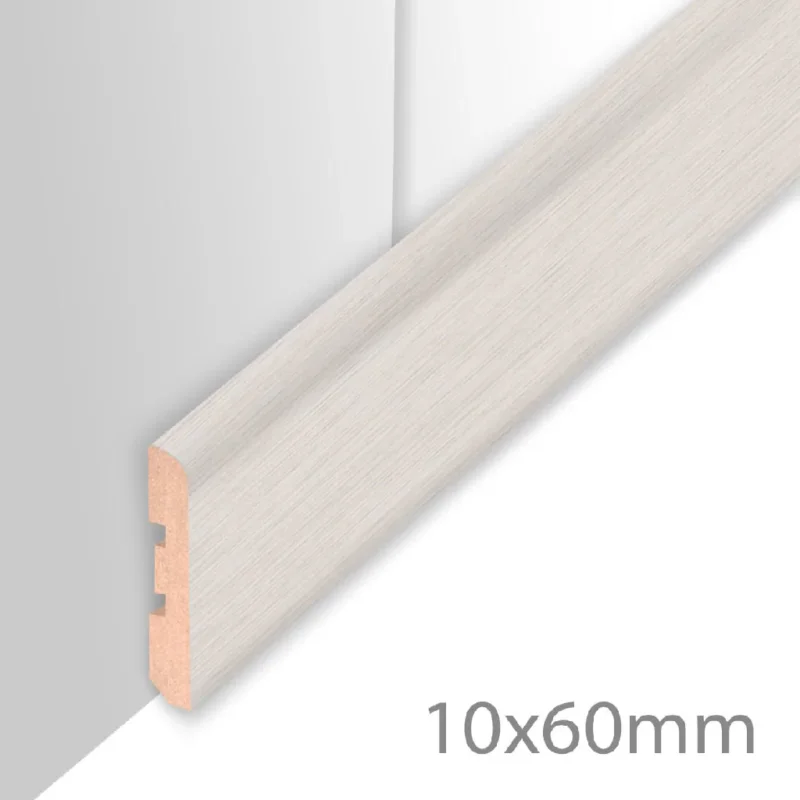 HDM Plint Allure Witgrijs - lijstwerk - 260 cm Betaalbaar