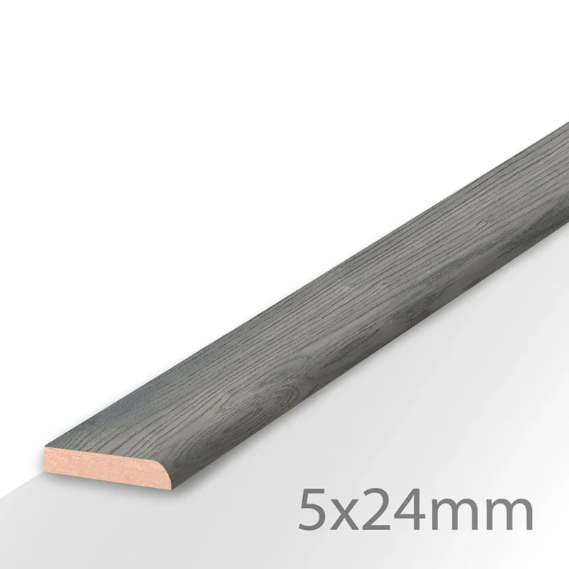 Beperkt Aanbod HDM Plakplint Finesse Grey Oak - lijstwerk - 240 cm