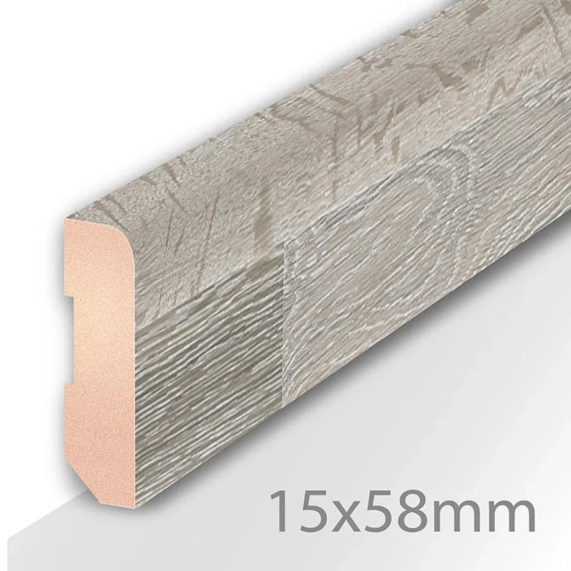 Beperkte Voorraad HDM Laminaatplint Saint Tropez - lijstwerk - 220 cm