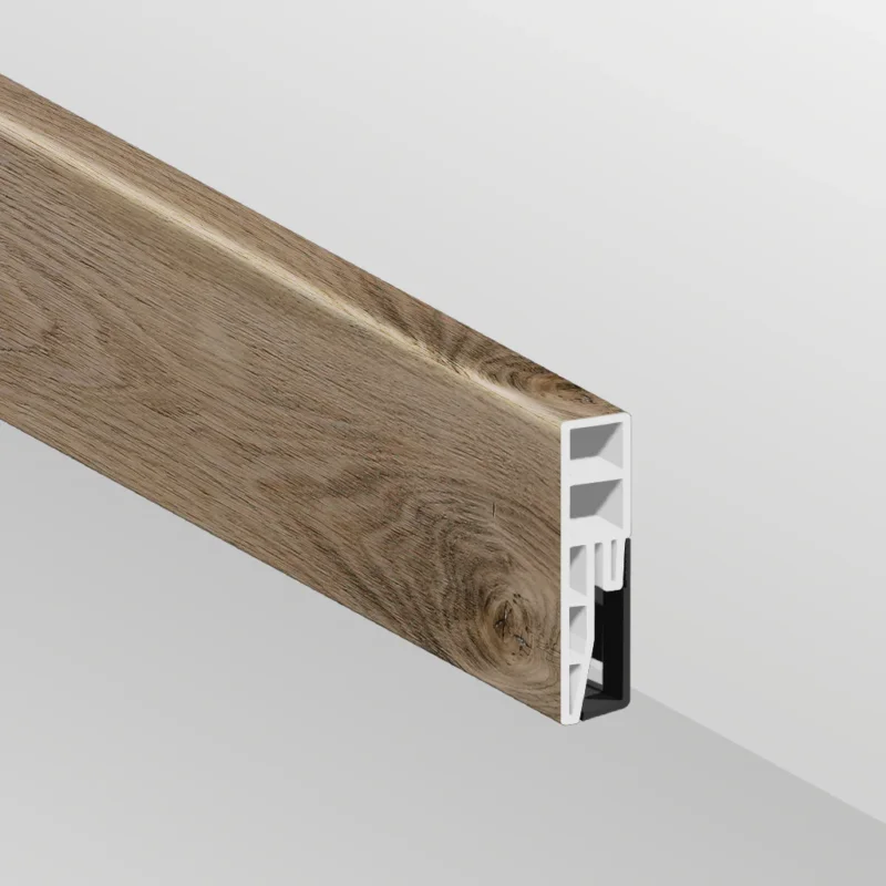 Aqua-step watervaste spc plint calgary - lijstwerk - 240 cm Actieprijs