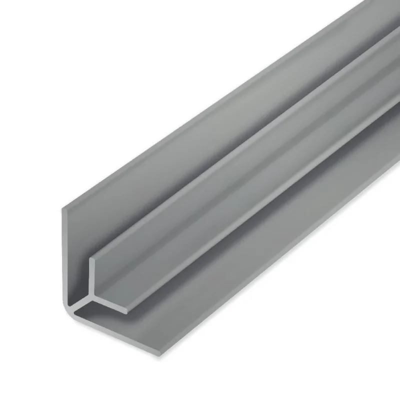 Aqua-Step binnenhoek grijs 2600 mm - profiel 18x4x7x1 mm Voordeelprijs