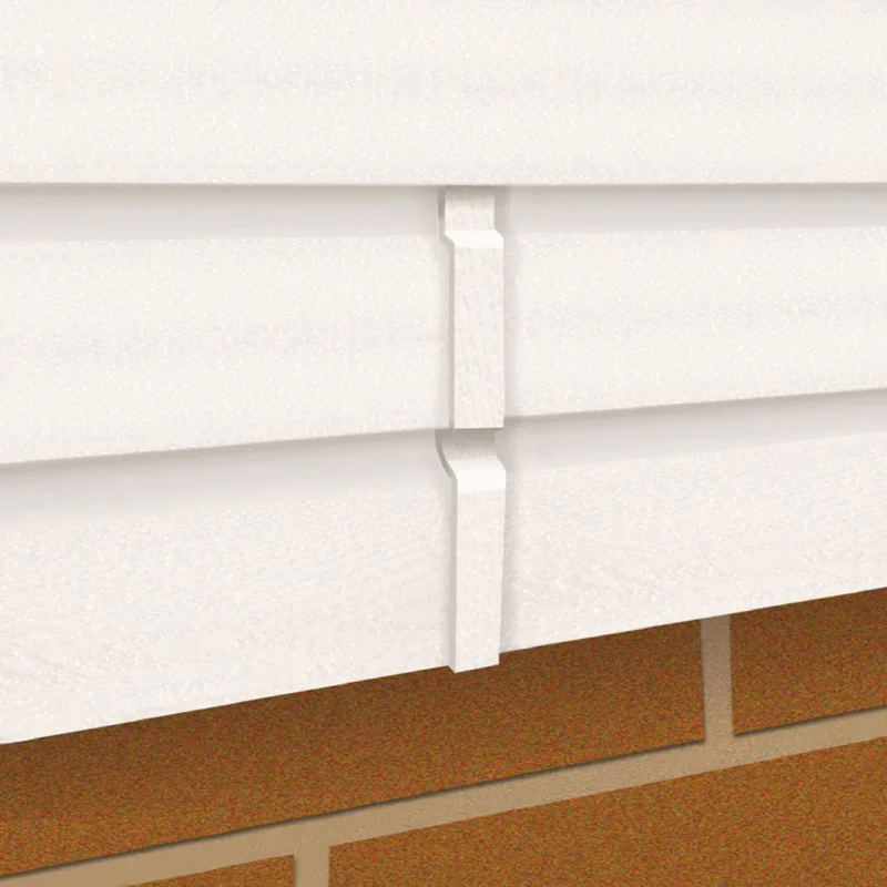 Aanbieding HDM stootvoegverbinding mat gebroken wit - 4 stuks - 333 mm