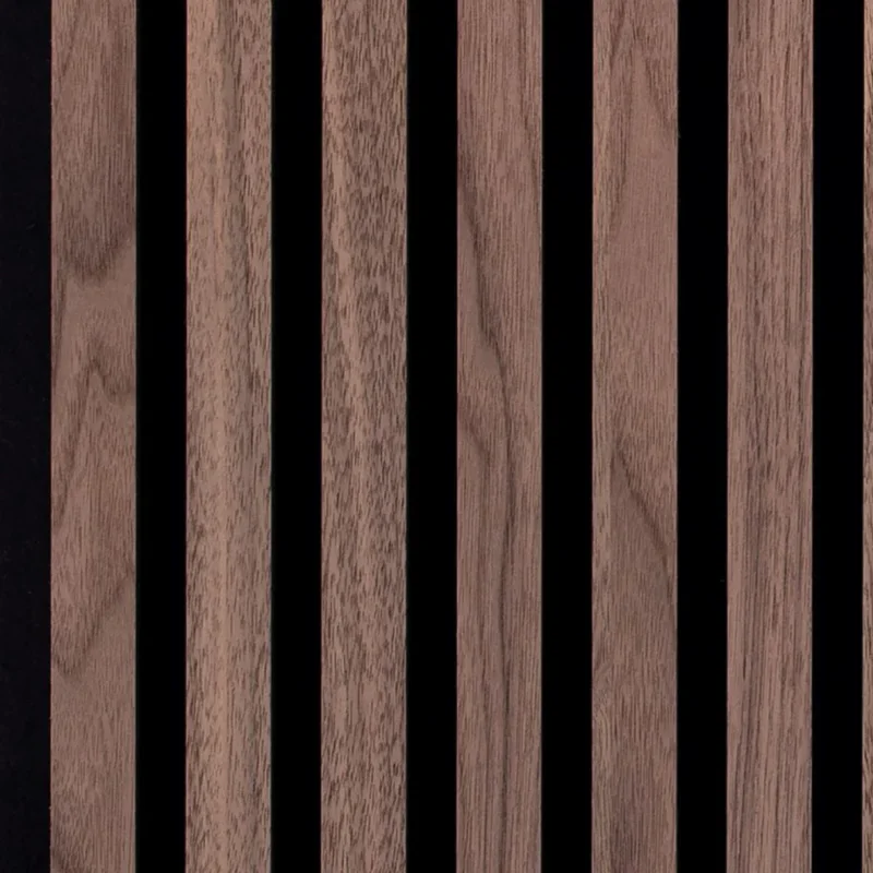 Akoestisch Wandpaneel - Walnoot - 2600 x 526 mm Exclusieve Aanbieding