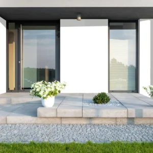 Aqua-Step Buitenpanelen Clear White 9003 Sand - Klik en Draai Laatste Versie