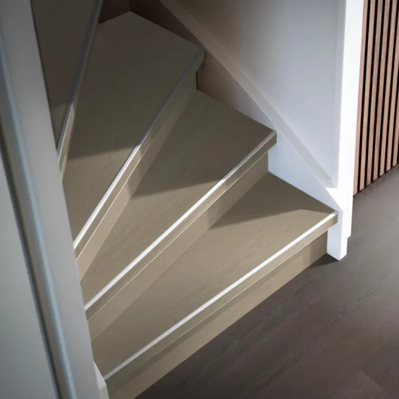 Traptreden set PVC - Estino beige Rechtstreeks Van De Fabrikant