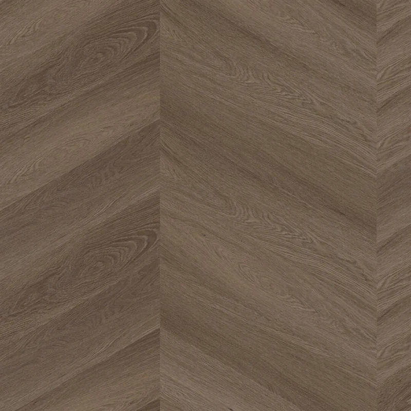 DB YUP Fulham chevron brown 1615 Floorlife Hongaarse punt PVC Beste Prijs