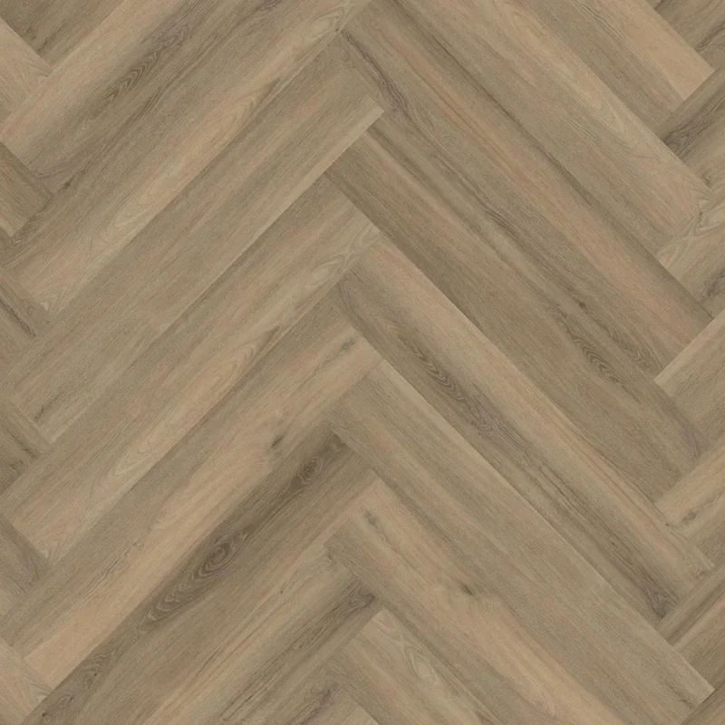 Populair DB YUP light brown 3502 Floorlife visgraat PVC