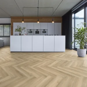 DB YUP beige 3504 Floorlife visgraat PVC Seizoensaanbieding