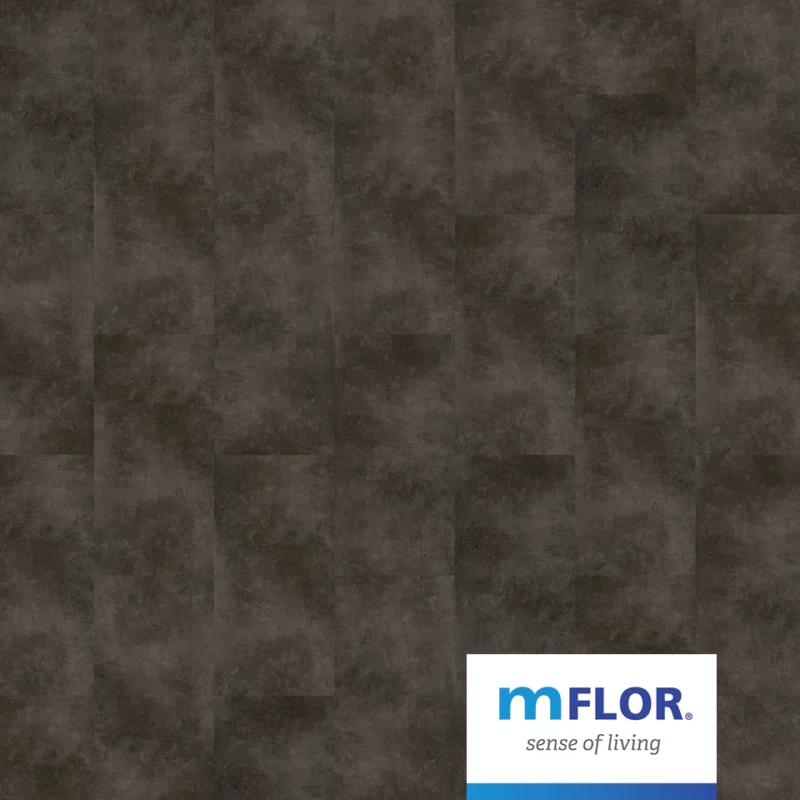 Finale Uitverkoop DB Nuance Charcoal 44119 mFlor PVC tegels