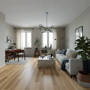 Op = Op DB Warm Oak Plaza Collectie PVC vloer