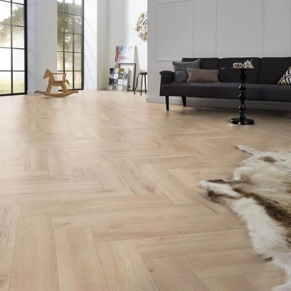 Lage Kosten Bayside eiken licht naturel A+B Floorlife visgraat laminaat