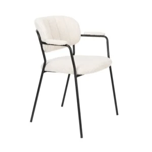Bestseller Armchair Jolien Black/Bouclé