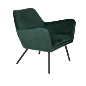 Betrouwbaar Lounge Chair Bon Velvet Green