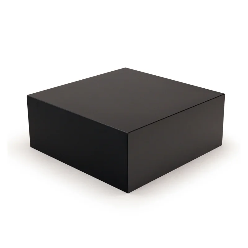 Tijdelijk Beschikbaar Salontafel Timeau 80 x 80cm, kleur zwart