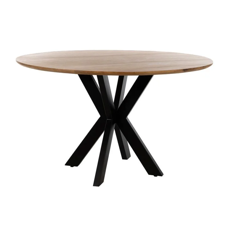 Superprijs Eetkamertafel Ø150, Mango Smooth Natural