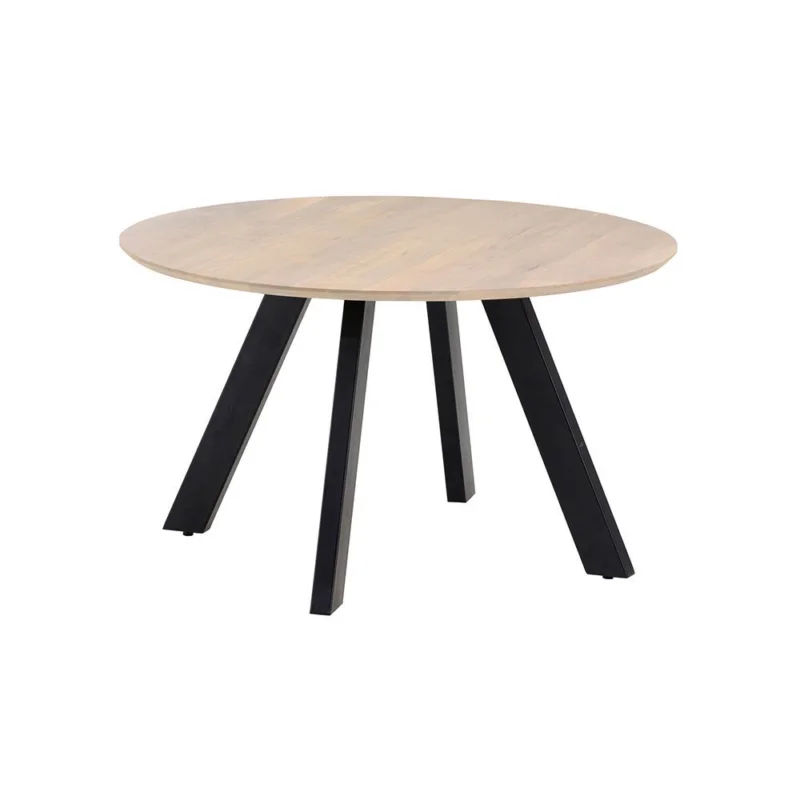 Betrouwbaar Eetkamertafel Ø120, Acacia Black