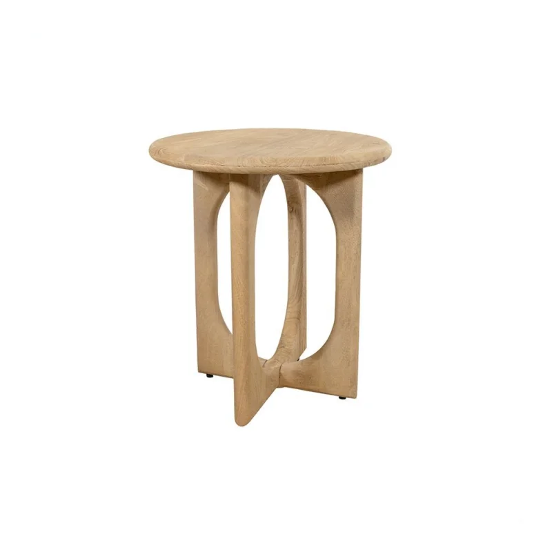 Bijzettafel Ø50, H55, Groovy Natural Dagaanbieding