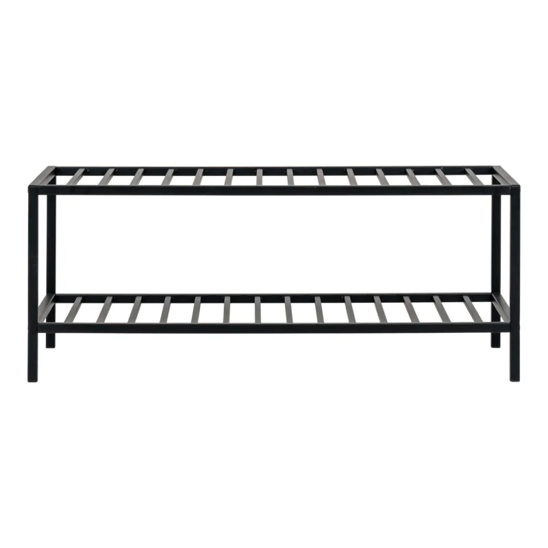Vita Shoe rack - Shoe rack with 2 shelves, black Must-Have