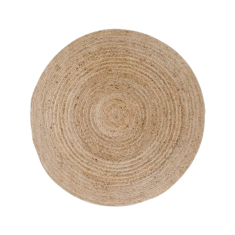 Bombay Rug - Rug in braided jute, nature, Ø120 cm Korting