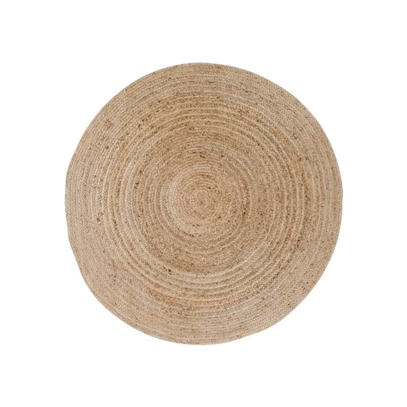 Bombay Rug - Rug in braided jute, nature, Ø90 cm Must-Have