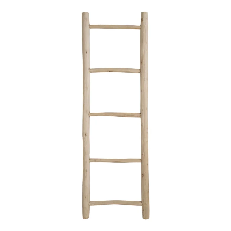 Teak Ladder - Decoration ladder in natural teak wood Beperkte Voorraad
